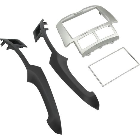 2DIN-Front-Autoradiosystem, Armaturenbrett, Radiorahmen, Ersatz für Yaris Vitz Platz 2005-2011 (1/5)