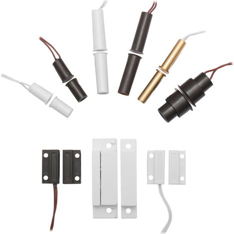 Magnetischer Tür und Fensterkontakt A Weiß (1/3)