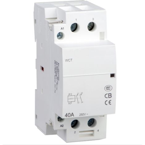 Contattore modulare 63a 2p 230vac chint 81108