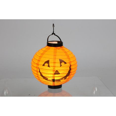 BURI Halloween LED Laterne Kinder Kerzenhalter Dekoration Garten Lampe Windlicht (1/5)