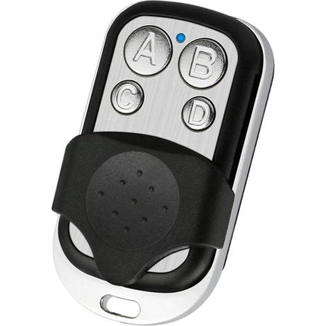 Duplicateur de clé de clonage à 4 canaux, télécommande sans fil 433 MHz, copie de code métallique pour gadgets, portail de voiture, garage (1/5)