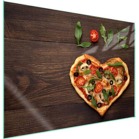 Plaque de protection en verre pour poêle à bois 70x52 (1/5)