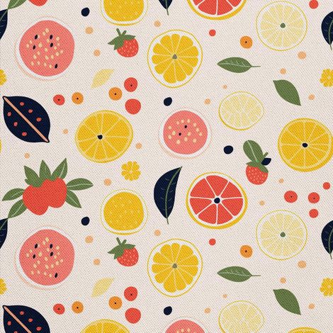 Tela decorativa para exteriores Oxford - Motivo frutal DX6844 (1/5)