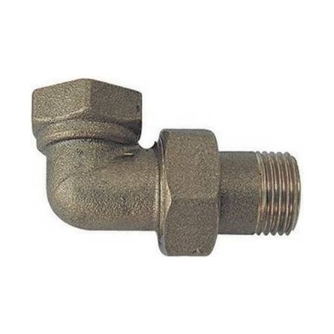 RACCORDO CURVO  MF 3 PEZZI  OTTONE GIALLO Misura: 1/2