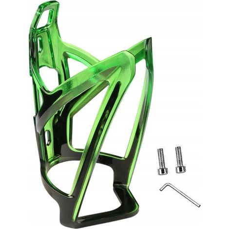 Grüner Wasserflaschenhalter fürs Fahrrad