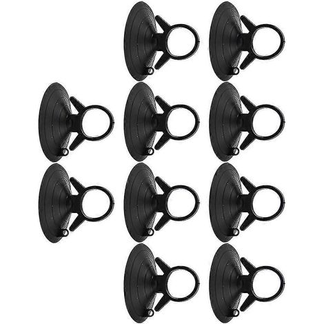 Lot de 10 ventouses pour pare-soleil de voiture. Forte aspiration. Faciles à utiliser. (1/5)