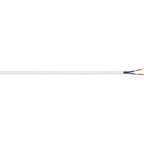 Cavo H05VV-F Bl 2x0,75mm² C50m