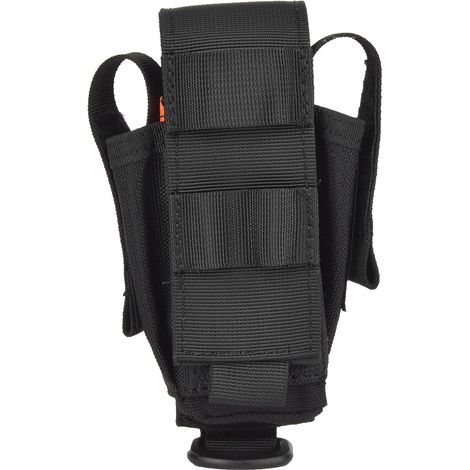 Multifunktionale Aufbewahrungstasche aus Nylon mit mehreren Fächern für Stifte, Messer und Taschenlampen – Schwarz (1/5)
