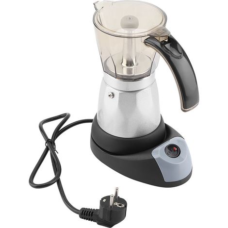 480W 220V 300ML/6 tasses électrique détachable maison cuisine expresso Moka cafetière Pot prise ue (1/5)