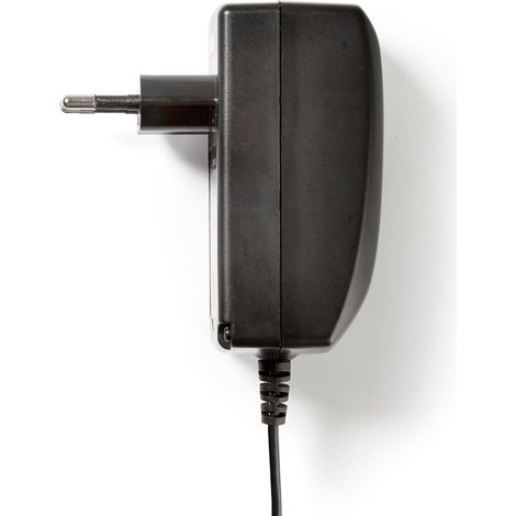 Adaptador de red universal 27 w 3 - 12 v cc 180 metros 225 a a 6 enchufes negro