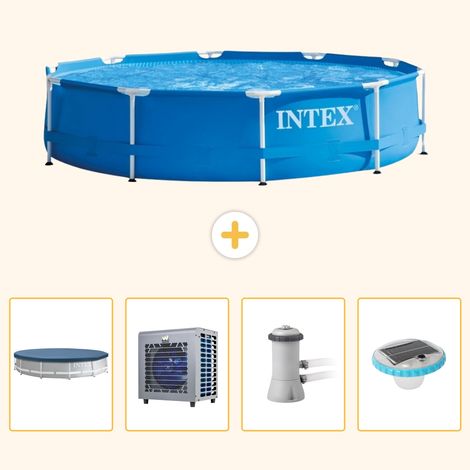 Intex Piscine Tubulaire Ronde - 366x76 cm - 5-pièces S106 (1/5)