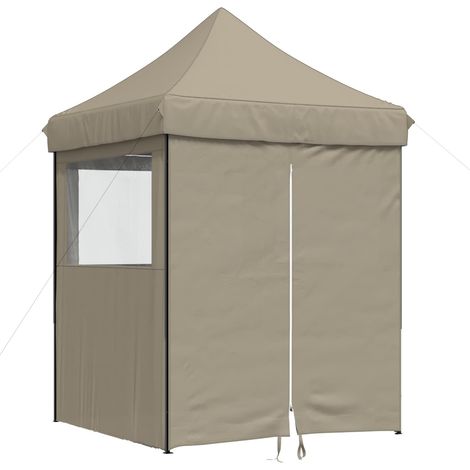 Tente de fête Taupe 200 x 200 x 306 cm Tissu Oxford (1/5)