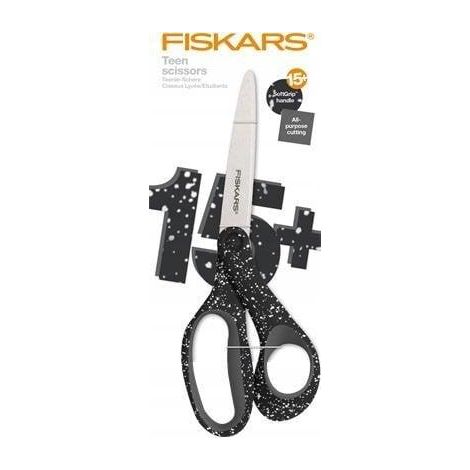 Schere Fiskars 20 cm schwarz ergonomisch Edelstahl