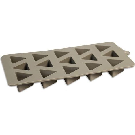 Stampo in Silicone per cioccolatini Antiaderente 15 formine Cioccolato a Forma di Triangolo cubetti di Cioccolata Mousse Caramelle (1/3)