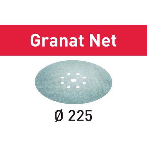 203316 Festool Netzschleifmittel Granat Net D225 P180 GR NET/25