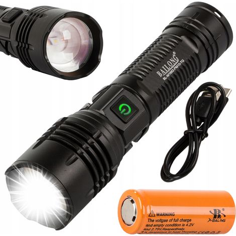 Taschenlampe BAILONG M1682-PM10 (80) GABA (1/5)