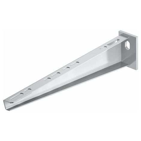 OBO Bettermann Consola de pared y vástago con placa de cabeza soldada B110mm Acero inoxidable, inoxidable A2 1.4301 brillante,..., 6421008