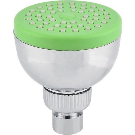 Pommeau de douche monofonction G1/2" chromé pour salle de bain (vert) (1/5)