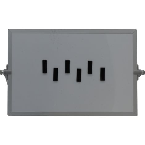 Barre de symboles magnétiques 1x3 cm noir (1/2)