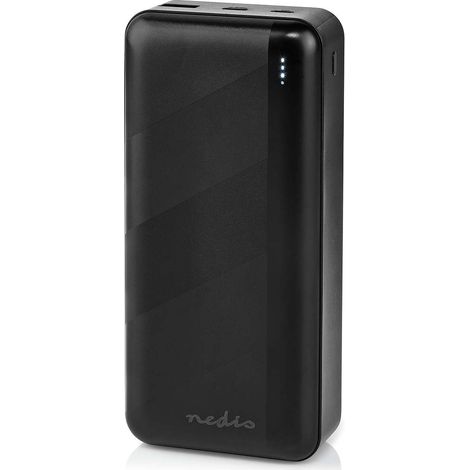 Batería portátil  32000 mAh  2.4 / 3.0 / 3.25 A  Número de salidas: 2  Conexión de salida: 1x USB-A / 1x USB-C™  Conexión de entrada: 1x Micro USB / 1x USB-C™  PD3.0 45W / PD3.0 65W  Polímero d