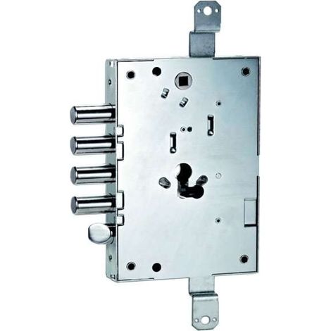 Serratura Metallo Applicare 668G01 Iseo F.sagom M2 Tripl con Scr Ip.mm 28