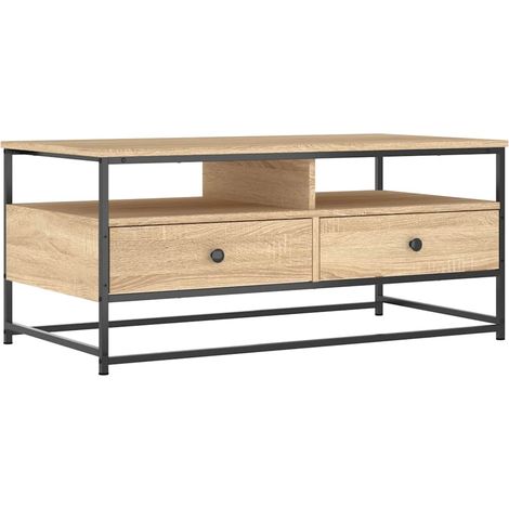 Maison Exclusive - Mesa de centro madera de ingeniería roble Sono (1/5)