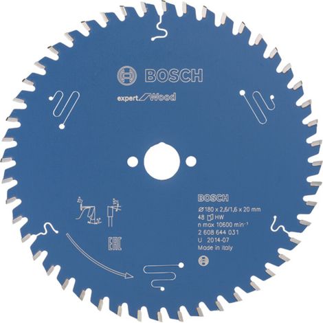 Kreissägeblatt Bosch Expert for Wood 180 mm 48 Zähne