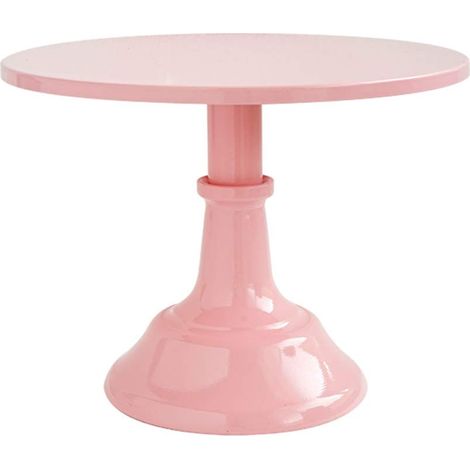 Iron Cake Stand 10 Inch Round Cake Plate Pedestal Modern Dessert Display Cupcake Stand with Pedestal for Party Baby Shower Wedding Birthday (1/5)