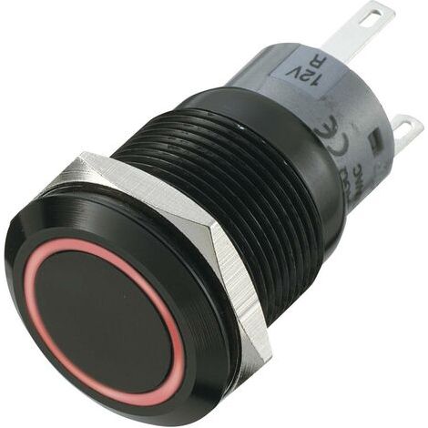 Bouton-poussoir antivandalisme TRU COMPONENTS LAS1-AGQ-11E/R 702165 250 V/AC 5 A 1 x Off/(On) IP67 à rappel 1 pc(s) (1/2)