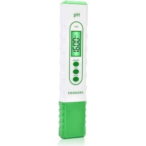 pair Ph Mètre, Testeur Ph 0.01, Ph Metre Electronique de Haute Précision, Avec Fonction de Compensation Automatique de La Température (1/4)