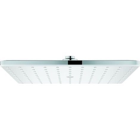 Grohe Rainshower - Rociador de ducha 310 Mono Cube 9,5 l/min, 1 chorro, blanco luna 26568LS0