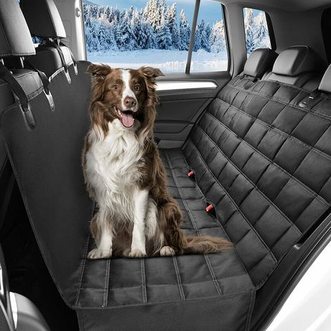 Housse de Siège pour Chien Protection de Banquette Siège Arrière Imperméable, , une pièce, noir