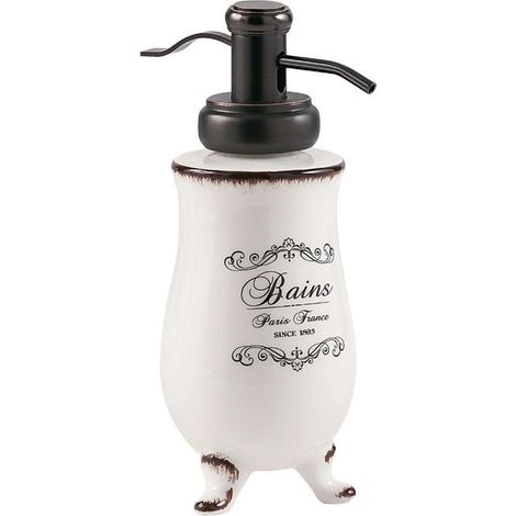 Sapho Amelie - Distributore di sapone 230 ml, bianco AM80
