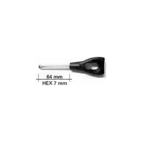 Occhiolo Gancio Esagonale 65x7mm Per Motori Tenda Tende Sole Manovra Di Soccorso