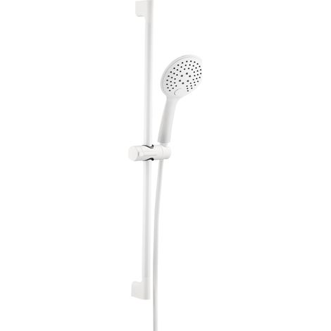 Essebagno Ensemble barre de douche 3 pièces Luisa blanc