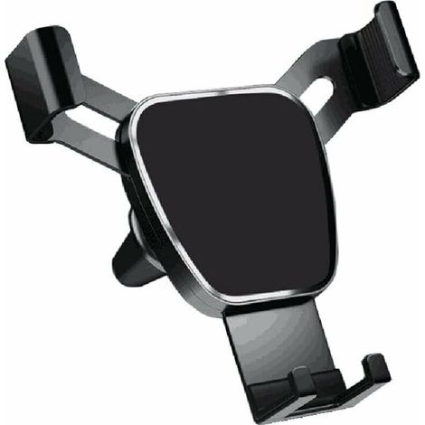 Support de Téléphone Portable de Voiture, Support de Téléphone Portable de Voiture Ventilation Support de Voiture Support de Téléphone Portable Antidérapant pour Voiture,Noir
