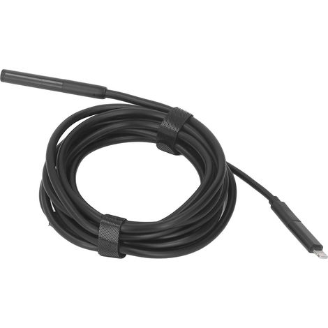 Endoscope HD à lentille unique pour canalisations, 30 images/seconde, résolution 1920 x 1440, étanchéité IP67, compatible avec les smartphones Android. (1/5)
