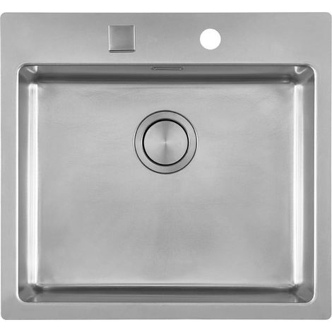 Foster 2265 080 Lavabo sobre-encimera Plaza Acero inoxidable (1/5)