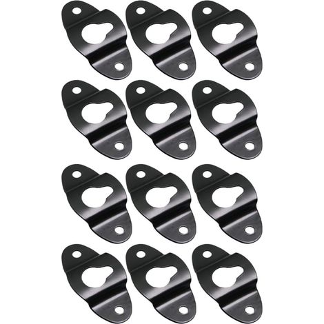 Crochets Muraux Support Solide Fixation Murale Lot de 20 pour Haut-Parleur Audio pour Enceintes LCD (1/5)