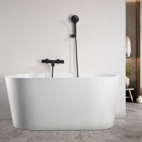 Imex -  Grifo Ducha y Bañera Termostatico Negro Serie  Eco-Kent