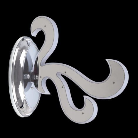 Mi Lampara - Aplique Led Aire 1 L Cromo 6w 420lm 4000k 32x13,5x30 (1/2)