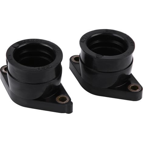 Carburetor intake boots, classic and durable manifold boots, easy installation, long-lasting, with boots for (1/5)