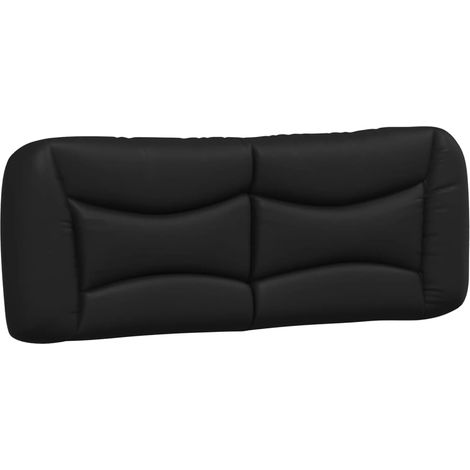 Maison Exclusive - Cuscino Testiera Hvar Nero 120 cm in Similpelle (1/5)