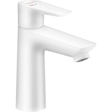 Hansgrohe Talis E - Waschtischarmatur, CoolStart, weißmatt 71714700 (1/2)