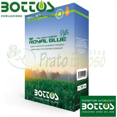 Royal Blue Plus - Semillas para césped de 1 Kg