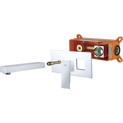 Grifo de lavabo para empotrar Orion Cromo GME (1/2)