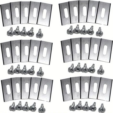 18/30Pcs Replacement Blades ,Compatible For HUSQVARNA ,Automower 310, 420, 315X, 430X, 305 \u2013 Robotic Lawn Mower Cutting System(18pcs SILVER) (1/4)