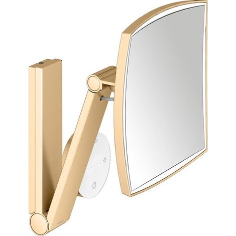 KEUCO iLookmove Miroir de soins de beauté, éclairé, angulaire,