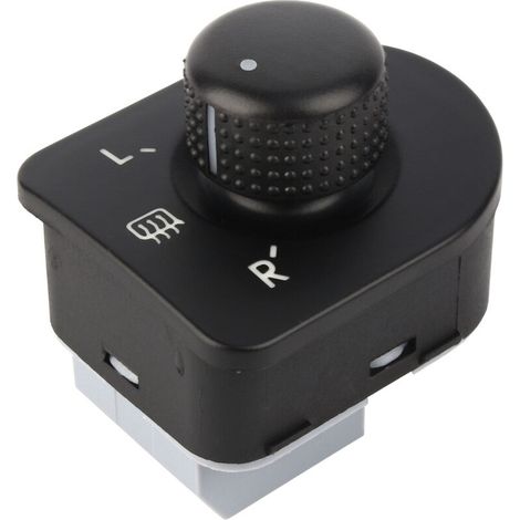 Interruttore di controllo dello specchietto retrovisore, interruttore della portiera anteriore lato guidatore, riscaldamento per veicoli a motore, auto -Crezuo