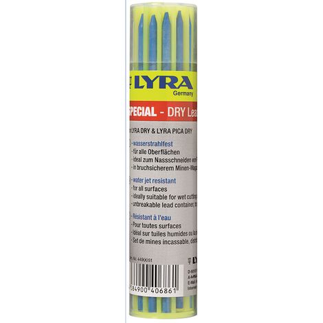 Etui mit 12 Ersatzminen blau LYRA DRY für LYRA-DRY und LYRA PICA DRY Marker - 4490051